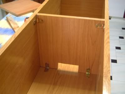 Armario zapatero abatible